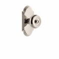 thumbnail image 2 of Grandeur Bouton Door Knob with Arc Plate, 2 of 6