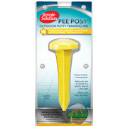 Simple Solution Puppy/Dog Pee Post Outdoor Potty Training Aid -13in. Stake