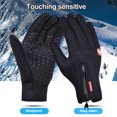 thumbnail image 4 of Manopla de dedos Kyncilor Glove Guantes de pantalla táctil antideslizantes de invierno cálido al aire libre para andar en bicicleta deportiva kyncilor Manopla de dedos, 4 of 7