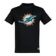 thumbnail image 3 of NFL Playera Aficionado Básica Miami Dolphins Negro para Hombre, Talla Extra Grande, 3 of 9