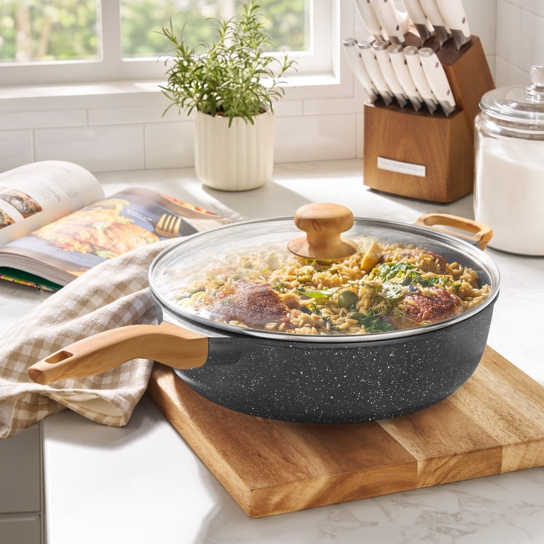 The Pioneer Woman Prairie 6-Quart Saute Pan with Lid photo 2