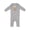 AC-Heather Grey, variant on Sloth I Love My Baba Baby Romper Coveralls