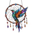 thumbnail image 2 of Indoor/Outdoor Dreamcatcher Series Light Catchers - Acrylic Material for Waterproof & Scratch-Proof Performance, Decorative Hanging for Home & Garden, Catches Light for Sparkling Effect, B, 1pcs, 2 of 8