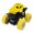 Yellow, variant on Push and Go Stunt Car, 360 Degree Rotating Friction Powered Vehicle, Off-Road Truck Toy with All-Terrain Wheels, Educational Motor Skills Development Play Set, Birthday Gift for Youth Age