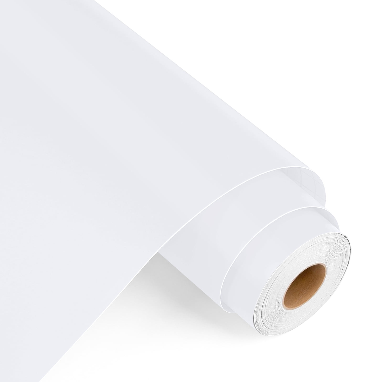 Lya Vinyl Matte White Permanent Vinyl for Cricut, 12" x 25Ft Vinyl Roll