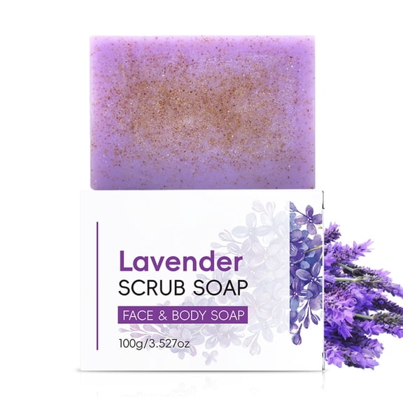 Pumice Exfoliating Soap，Exfoliating Soap Body Scrub Remove Dead Skin Improve Dark Spots Acne Natural Organic Exfoliating Deep Cleansing Exfoliator for Body Butt Bikini Area(1PC)