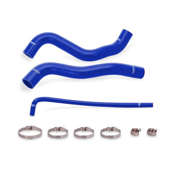 Mishimoto MMHOSE-CSS-12BL Silicone Radiator Hose Kit Compatible With Chevrolet Camaro SS 2012-2015 Blue