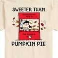 thumbnail image 3 of Peanuts - Sweeter Than Pumpkin Pie - Men's Short Sleeve Graphic T-Shirt, 3 of 6