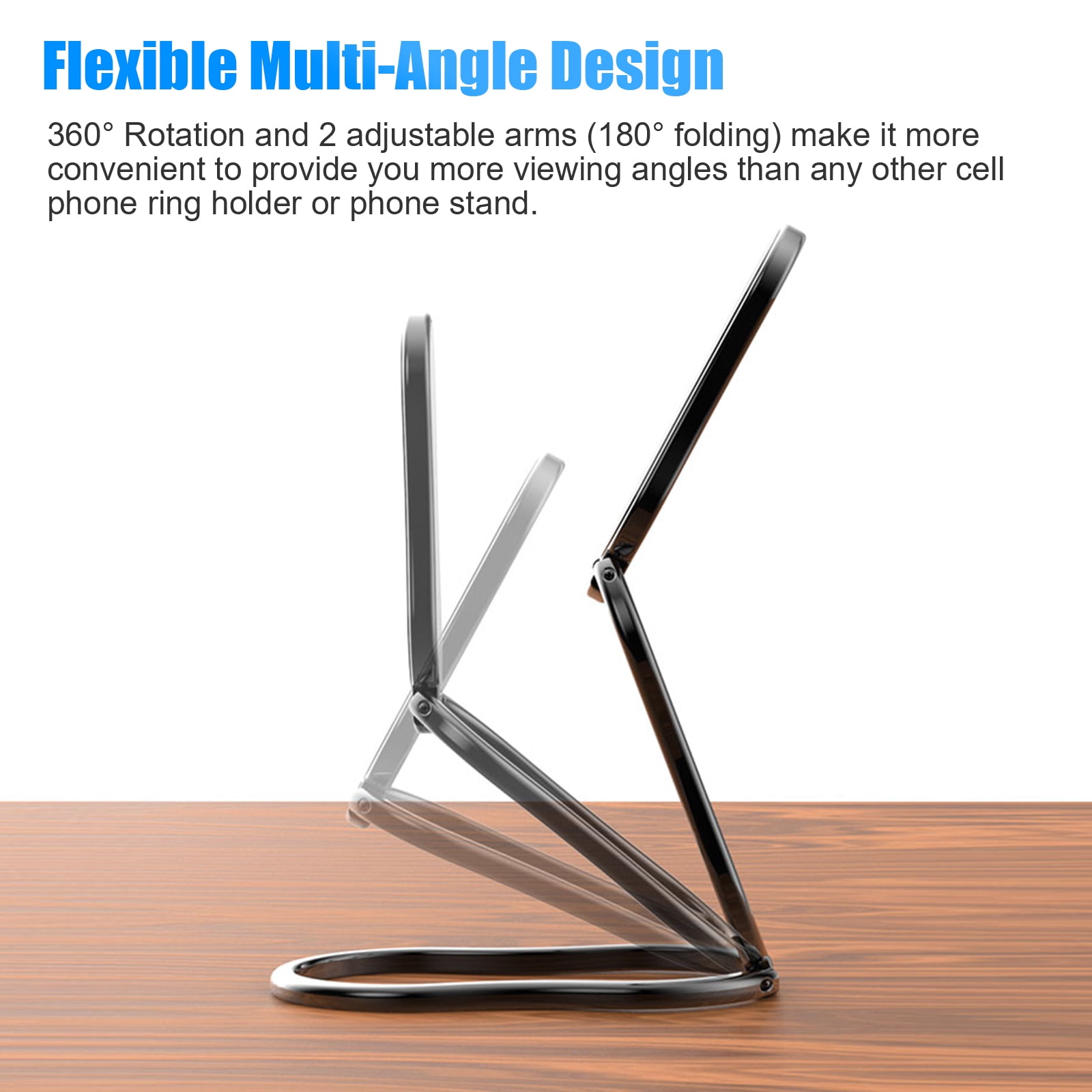 360° Universal Smartphone Kickstand & Finger Grip Ring Holder - Perfect Mobile  Phone Accessory! - Temu