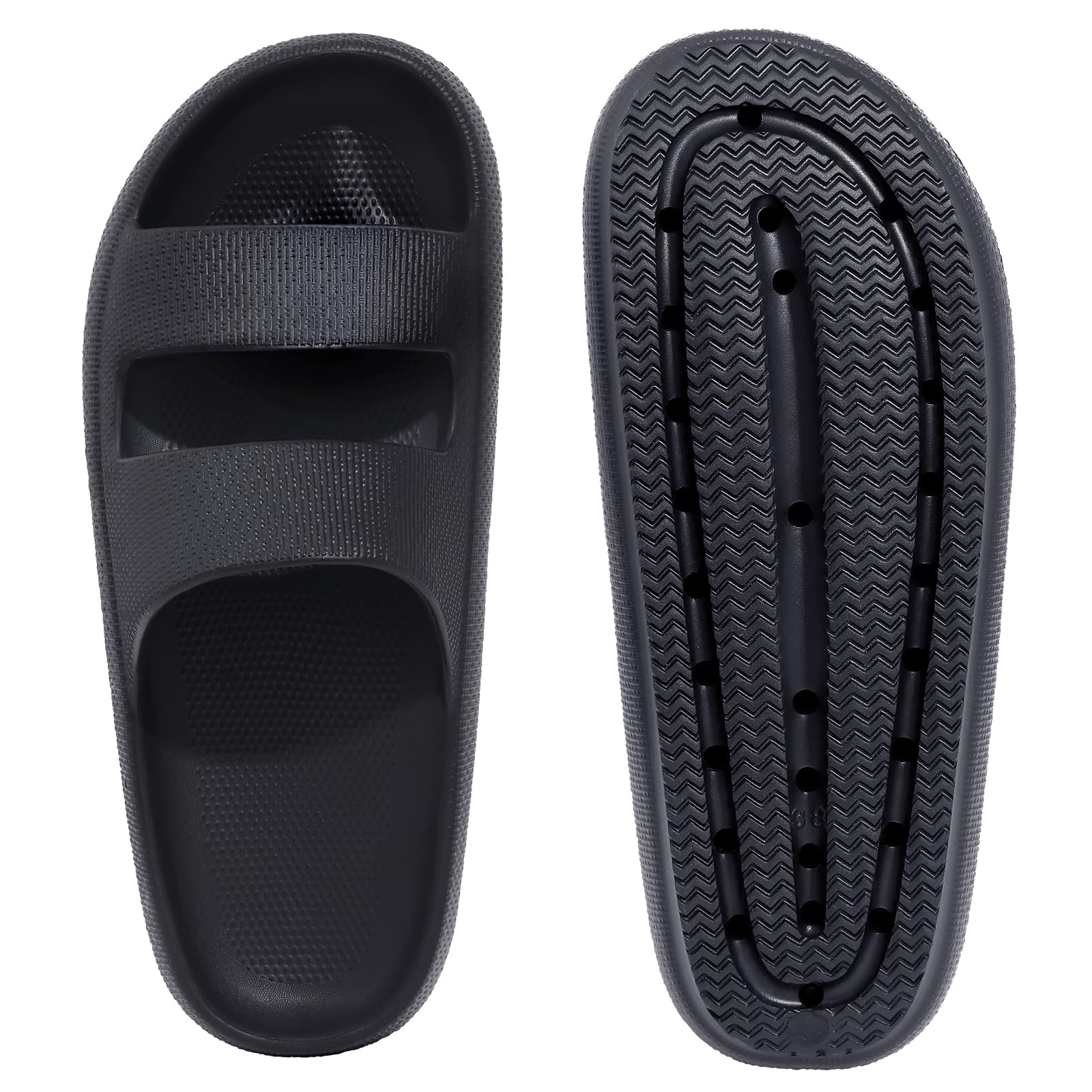Litfun Women's Cloud Slide Sandals With Arch Support photo 6