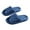 Dark Blue, variant on Xunlbb Lightweight Sandals for Women Men Comfort Non-Slip Pillow House Sandals Waterproof Shower Shoes Indoor Slides Bathroom Sandals Slip On Slide Sandals Easy to Clean 37-45