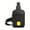 Black, variant on Small Sling Bag for Women and Men,Waterproof Crossbody Bags Trendy Fanny Packs Chest Bag with Extended Strap Messenger Bag