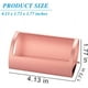 thumbnail image 4 of Paquete de 2, tarjetero de metal dorado rosa para escritorio, expositor de tarjeteros de aluminio, organizador de tarjetas de visita de escritorio, 4 of 5