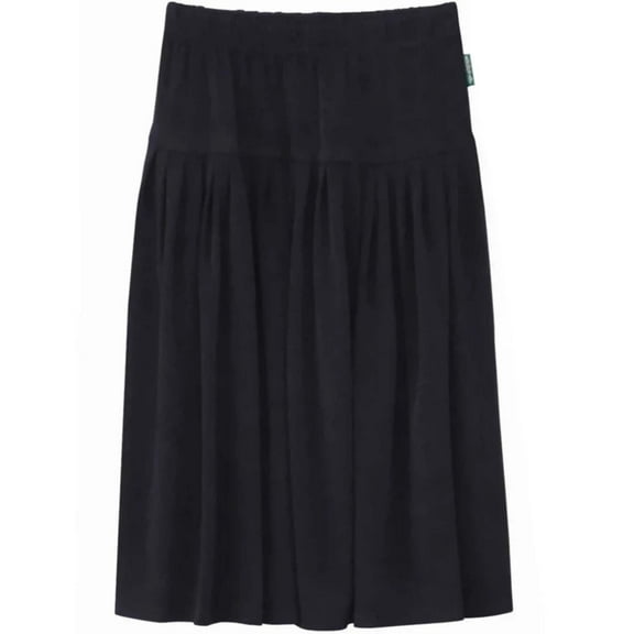GIRL'S (CHILDREN'S) Original Biz Style Below the Knee Length ITY Slinky Knit Skirt