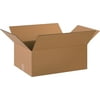 The Packaging Wholesalers SI Products 20" x 14" x 8" Shipping Boxes 32 ECT Kraft 20/Bundle BS201408