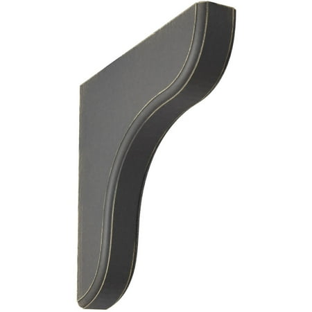 

1 3/4 W x 10 1/2 D x 10 1/2 H Eaton Wood Vintage Decor Bracket Black