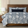 thumbnail image 5 of SIScovers  Wanderlust Marble Print Duvet Set Wanderlust Sapphire - California King - 7 Piece, 5 of 5