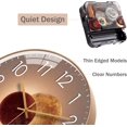 thumbnail image 5 of 30cm Silent Modern Design Wall Clock, Silent Mute Wall Clock Pendulum Wall Clock for Bedroom Kitchen Living Room, Digital Wall Clock for Office and Cafeteria, 5 of 5