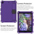 thumbnail image 3 of iPad 10.2 Case with Screen Protector, Dteck Shockproof Case for iPad 8th Generation / iPad 7th Generation with Removable Shoulder Strap/Hand Strap/Pencil Holder, Heavy Duty Rugged Case, Purple/Black, 3 of 6