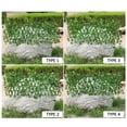 thumbnail image 6 of Walmeck Simulation Fence Fence Telescopic Fence Fake Flowers Green Leaves Outdoor Garden Fence Wall Guardrail Decorative Leaves Blocking Plants Small Fence-Little Creeper, 6 of 7