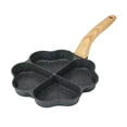 thumbnail image 2 of Sartén de tortilla de aluminio para el hogar , sartenes para huevos, jamón, para cocina de inducción, estufa de Gas para Corazón BLESIY Sartén De Huevo, 2 of 4