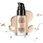 Tellsell Super Wearing BB Cream Concealer Long Lasting No Makeup Waterproof Moisturizing Brighten Foundation Natural Beauty