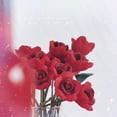 thumbnail image 7 of Joernso 1:12 Flower Model Realistic Two-color Dollhouse Miniature Rose Flower for DIY Doll House Garden Decoration, 7 of 7