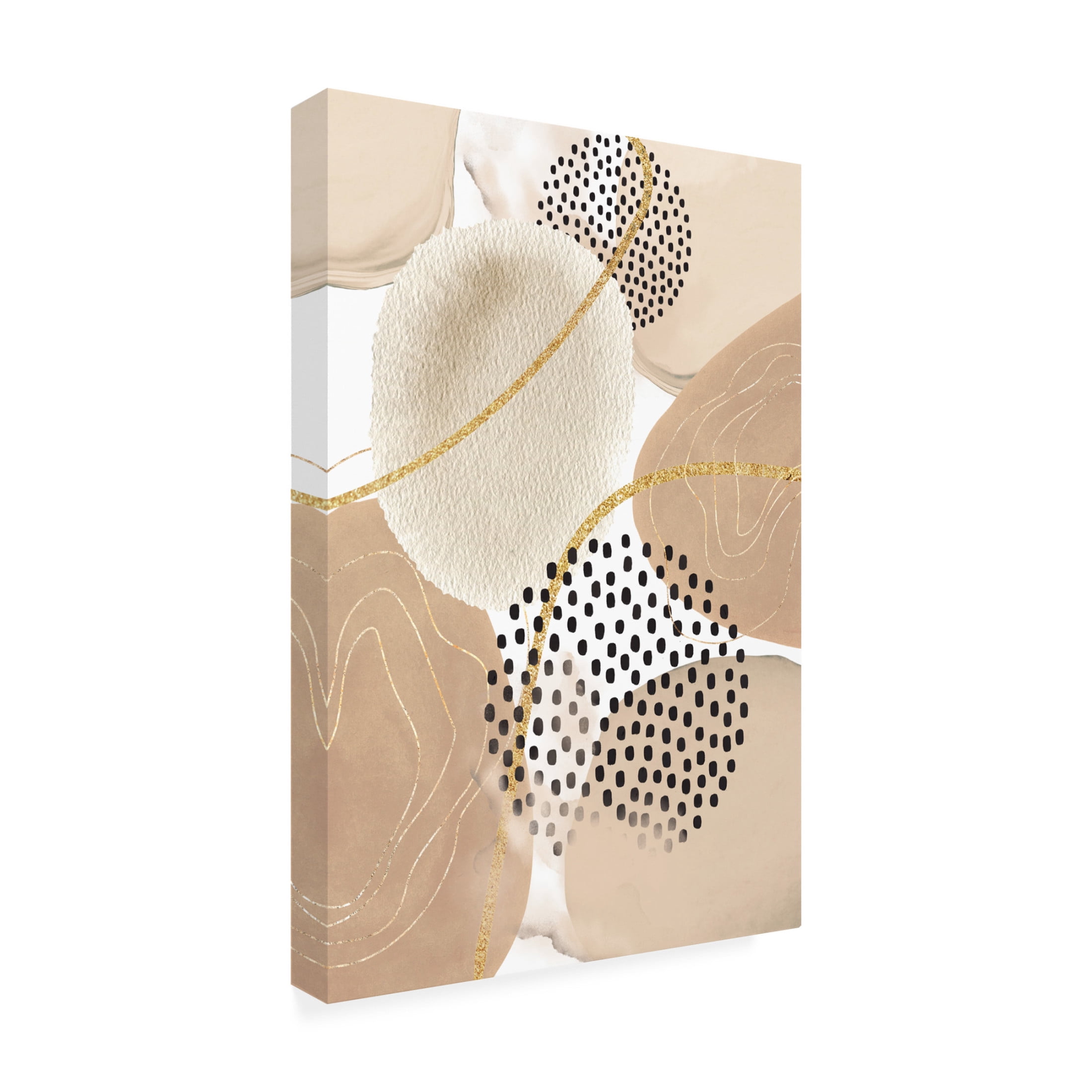Trademark Fine Art Sally Ann Moss Jealous Beige 2 Canvas Wall Art