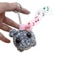 thumbnail image 1 of Crochet Plush Sad Hamster Meme Toy Key Rings Lindo Keychain Sound Music Juguete Con Bow Kawaii para Keys Auto Mochila Ornament, 1 of 9