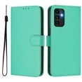 thumbnail image 2 of Wallet Case Compatible for Samsung Galaxy A13 5G, PU Leather Magnetic Closure Protective Flip Folio Case with 3 Card Holder and Wrist Strap Cover Women Men,Green,For Galaxy A13 5G, 2 of 7