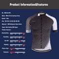 thumbnail image 5 of Camiseta de ciclismo KEMALOCE Coolmax Plain MTB Equipment Retro Pro Bike Camisetas Dry Fit Cool High Visibility Ropa de ciclista Camisetas, 5 of 5