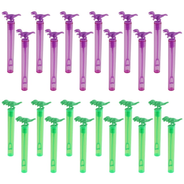 Mini Varitas Burbujas Pascua Dibujos Animados Conjuntos Palos Coloridos Suministros para Fiestas Invitados Boda Regalos Forma Dinosaurio