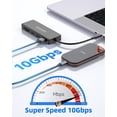 thumbnail image 4 of Hub USB C FORIDA 7 puertos 4K HDMI 100 W PD multipuerto, 4 of 7