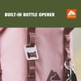 thumbnail image 3 of Ozark Trail Folding 6-Can 4 qt Soft-Sided Cooler with Built-In Bottle Opener, Rose, 3 of 15