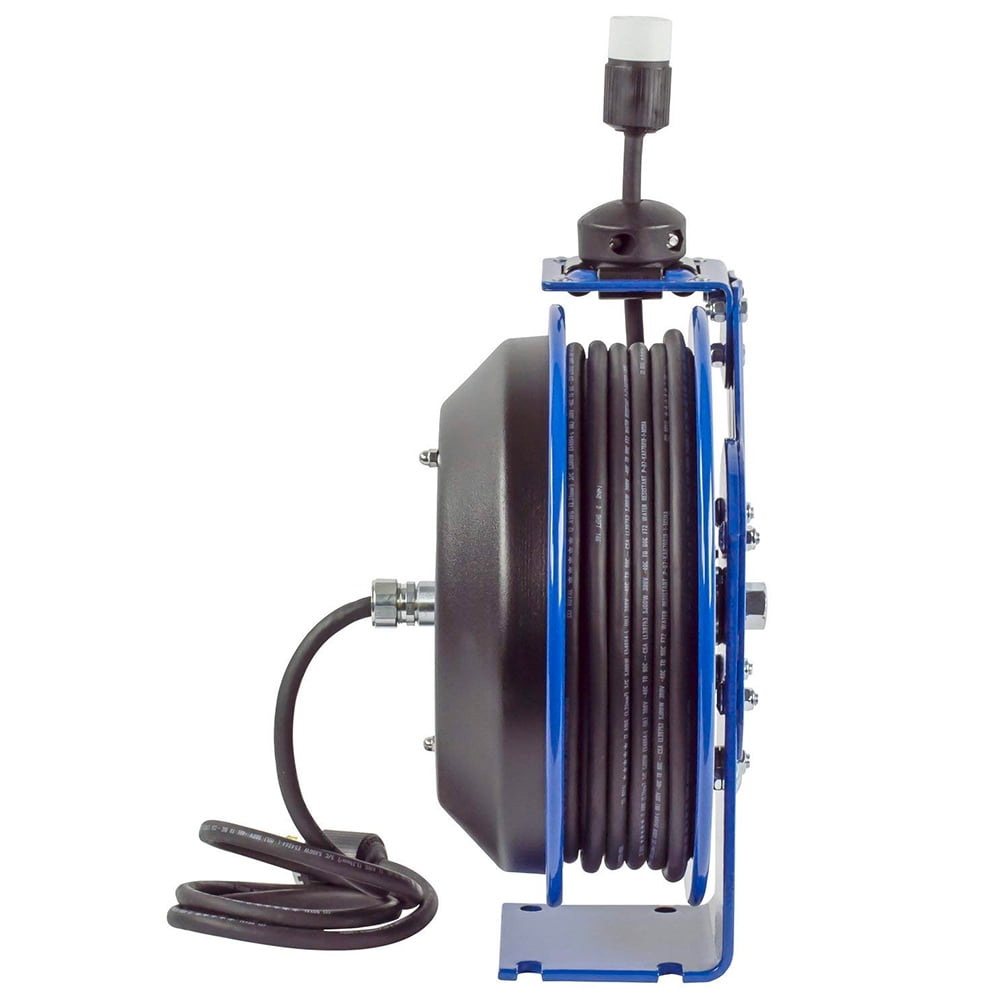 Coxreels EZ-PC13-5012-A Safety Series Spring Rewind Power 50' Cord Reel