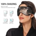 thumbnail image 5 of IAUYY Sleep Mask, Super Soft Eye Masks with Adjustable Strap, Lightweight Comfortable Blindfold,Perfect Blocks Light for Men Women Close Up Of A Deer, 5 of 7