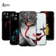 thumbnail image 2 of Pennywise-funda de silicona de Horror para IPhone, carcasa negra de silicona para Apple IPhone 13, 12 Mini, 11 Pro, XS, MAX, XR, X, 8, 7, 6S, 6 Plus, 5S, SE, 2 of 5