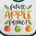 thumbnail image 4 of Inktastic Future Apple Farmer Apples and Leaves Boys or Girls Baby Bib, 4 of 4