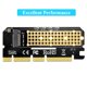 thumbnail image 4 of Matsuzay Herramienta de adaptación de componentes de tarjeta de expansión PCI-E X16 M.2, dispositivo de conexión, adaptador de tarjetas SSD NVMe, Electrónica miscelánea, 4 of 6