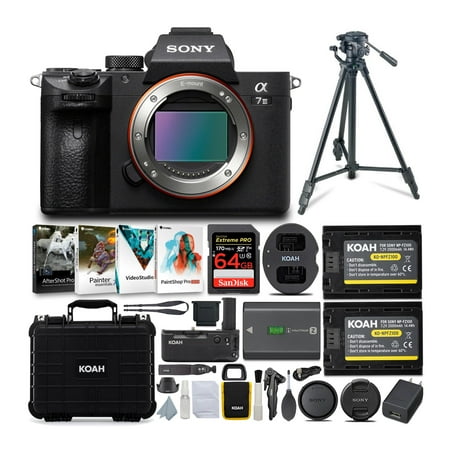 UPC: 0040962937464 | Sony Alpha a7 III 24.2MP Mirrorless Camera (Body Only) and Accessories Bundle