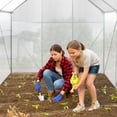 thumbnail image 3 of Enyopro Walk-in Greenhouse Kit, 8x6 Polycarbonate Greenhouse for Outdoors with Sliding Door and Adjustable Roof, Aluminum Frame Green House, Ideal for Plants, Vegetables & Herbs, 3 of 10