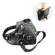 thumbnail image 4 of Personalidad de cuero Máscara punk Máscara de remache Casco de motocicleta para fiesta de cosplay (negro), 4 of 6