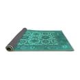 thumbnail image 2 of Ahgly Company Indoor Rectangle Oriental Turquoise Blue Traditional Area Rugs, 2' x 3', 2 of 4