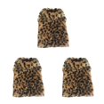 thumbnail image 4 of Greeniant Ropa para mascotas Mantener abrigado y cómodo Estampado de leopardo Ropa para mascotas Elegante Abrigo Traje para Navidad Fiesta L 3piezas, 4 of 6