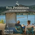 thumbnail image 4 of Coleman OASIS™ Lite 7 x 7 Canopy with Sun Wall, 4 of 8
