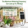thumbnail image 4 of Easy Solar-Powered Drip Irrigation Kit - Automatic Watering System for Garden, Patio & Houseplants - Includes Water Pump, 33ft Tubing, 10 Drippers - Saves Time & Water, 4 of 9