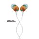 thumbnail image 2 of Auriculares con cable House of Marley Smile Jamaica con micrófono - Mint, 2 of 8