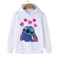 thumbnail image 2 of Sudadera kawaii Stitch Sudadera con capucha Ropa de dibujos animados para niños Niñas Niños Sudadera Lilo y Stitch Sudadera con capucha Manga Bebé Top informal, 2 of 5
