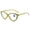 Green, variant on Ladies Handmade Diamond Reading Glasses 1.00 Women Black Frame Elegant Anti-blue Light Cat Eye Readers +1.00 Strength