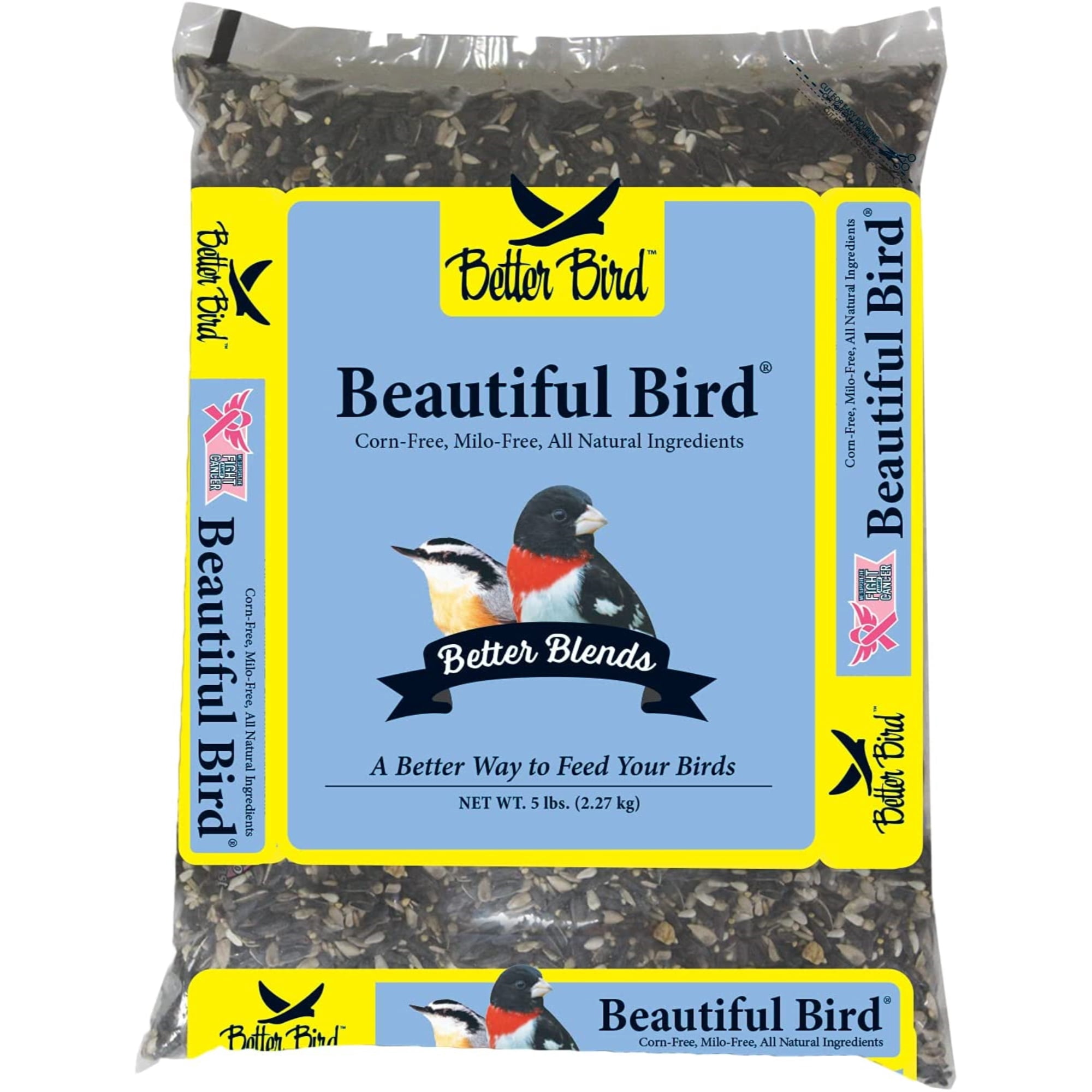 Better Bird Beautiful Bird Wild Bird Food, 5 lb